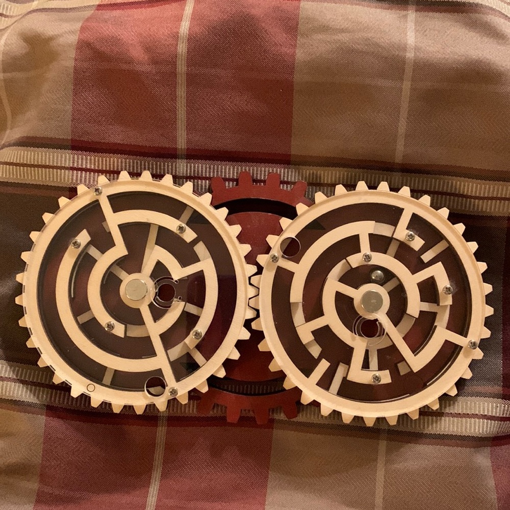 Double Trouble brain teaser maze from Constantin Toys STEM toy for bored kids
